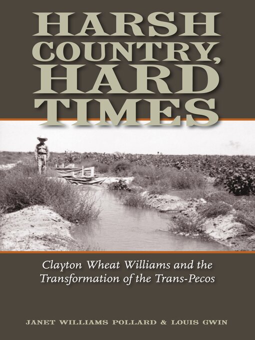 Title details for Harsh Country, Hard Times by Janet Williams Pollard - Available
